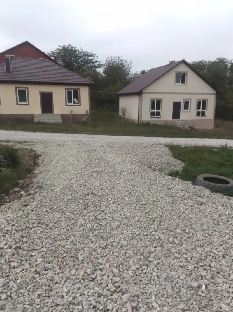 Отсыпка дороги щебнем